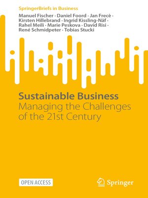 cover image of Sustainable Business